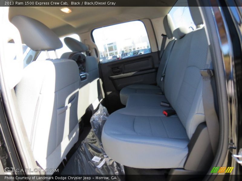 Black / Black/Diesel Gray 2013 Ram 1500 Express Crew Cab