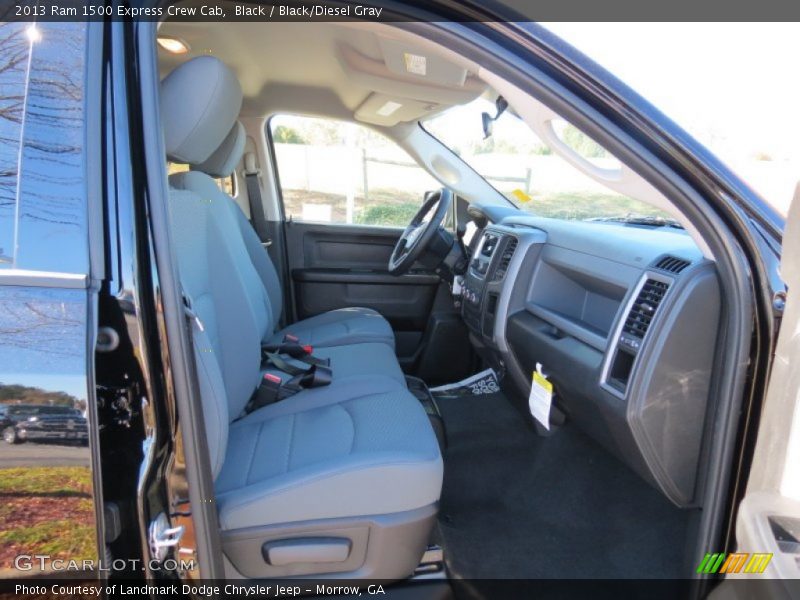 Black / Black/Diesel Gray 2013 Ram 1500 Express Crew Cab