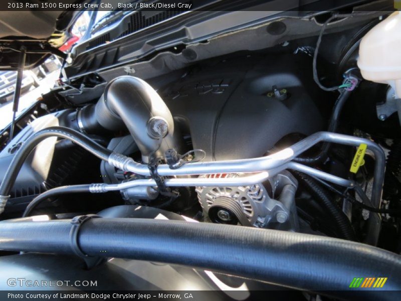 Black / Black/Diesel Gray 2013 Ram 1500 Express Crew Cab