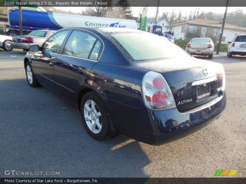 Majestic Blue Metallic / Blond 2006 Nissan Altima 2.5 SL