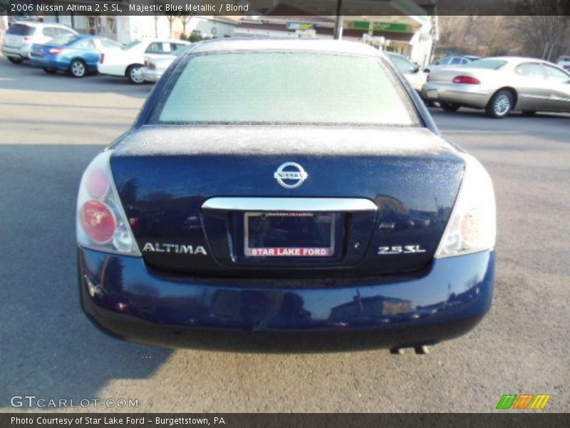 Majestic Blue Metallic / Blond 2006 Nissan Altima 2.5 SL