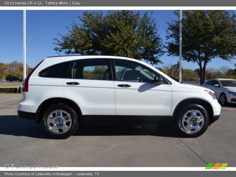 Taffeta White / Gray 2010 Honda CR-V LX