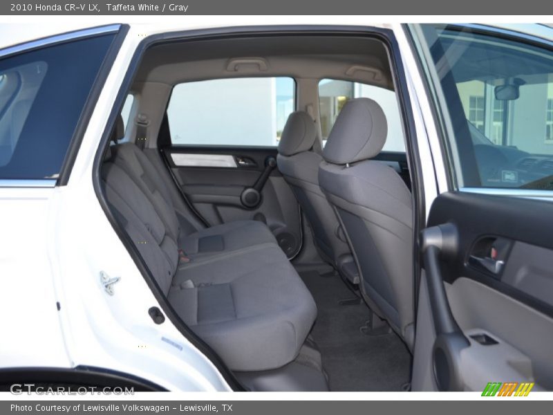 Taffeta White / Gray 2010 Honda CR-V LX