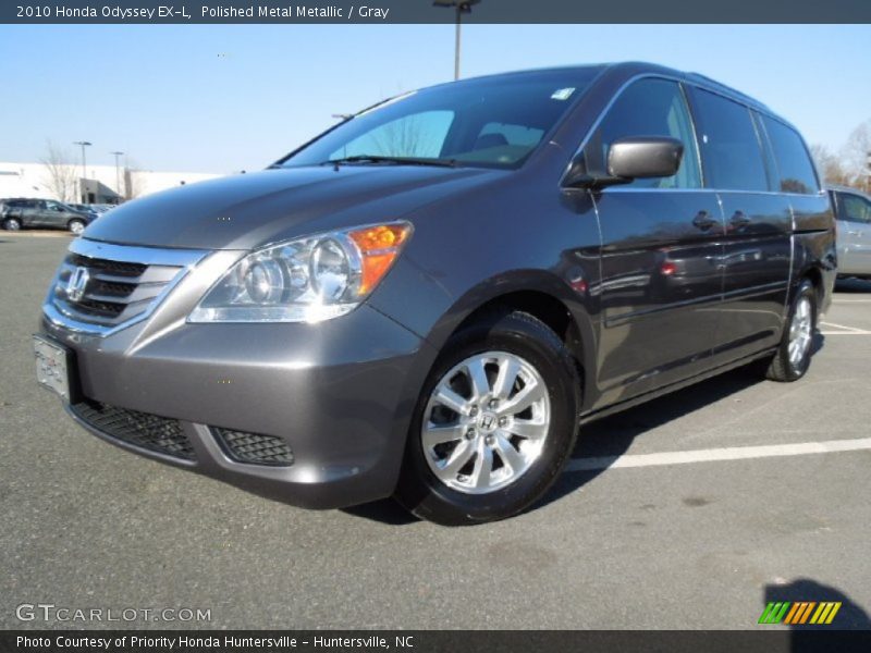 Polished Metal Metallic / Gray 2010 Honda Odyssey EX-L