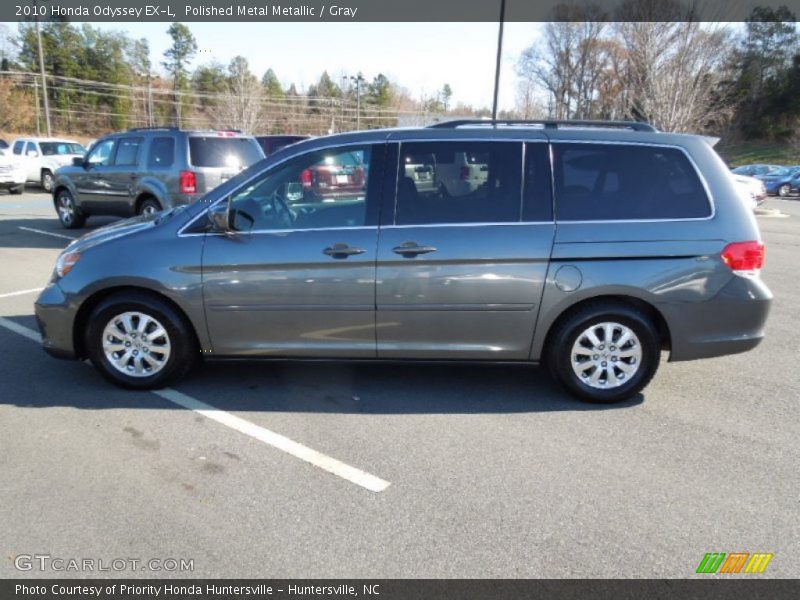 Polished Metal Metallic / Gray 2010 Honda Odyssey EX-L