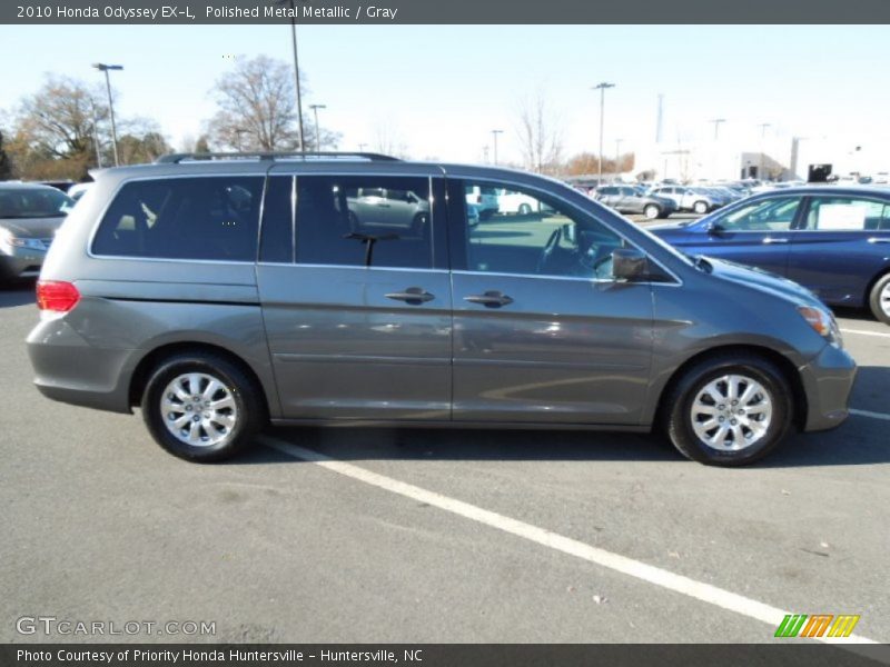 Polished Metal Metallic / Gray 2010 Honda Odyssey EX-L