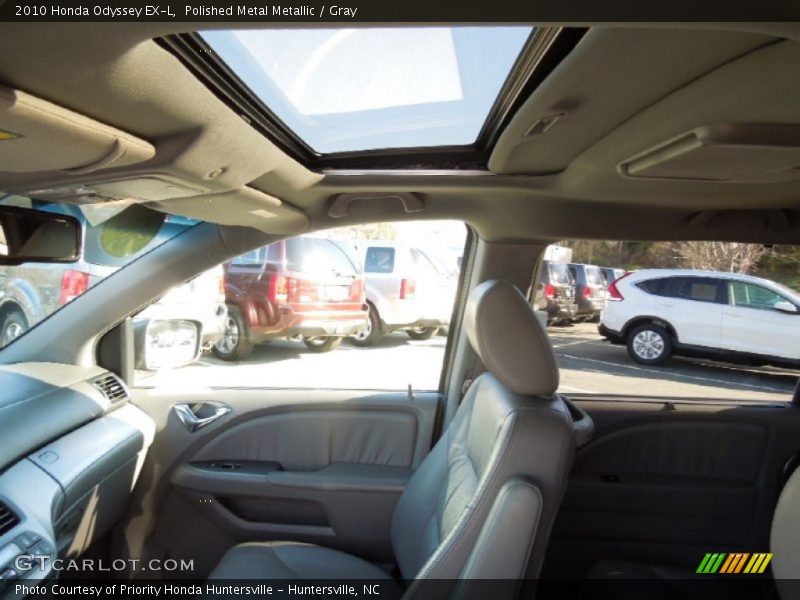 Polished Metal Metallic / Gray 2010 Honda Odyssey EX-L