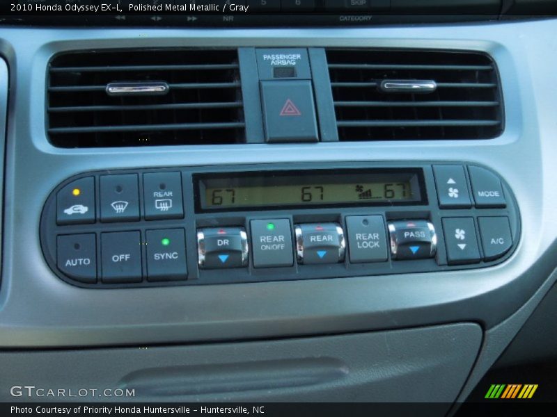 Polished Metal Metallic / Gray 2010 Honda Odyssey EX-L