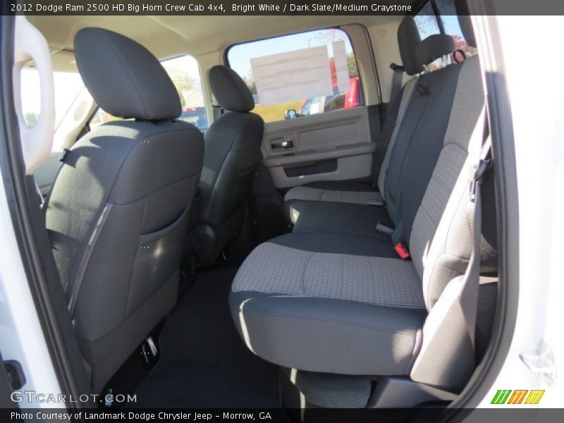 Bright White / Dark Slate/Medium Graystone 2012 Dodge Ram 2500 HD Big Horn Crew Cab 4x4