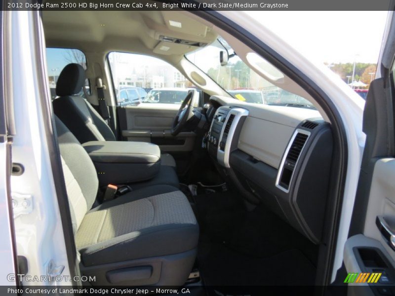Bright White / Dark Slate/Medium Graystone 2012 Dodge Ram 2500 HD Big Horn Crew Cab 4x4