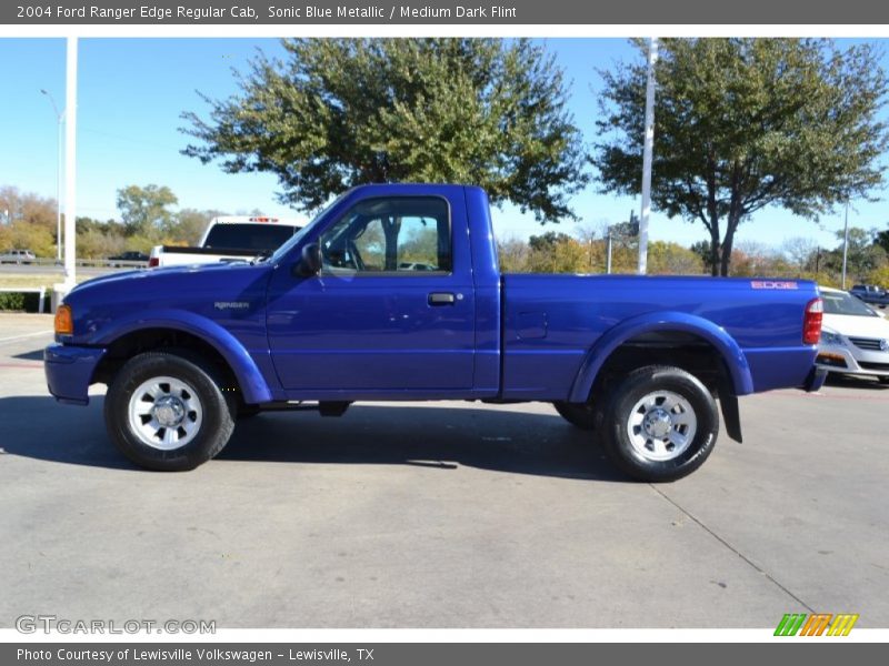  2004 Ranger Edge Regular Cab Sonic Blue Metallic