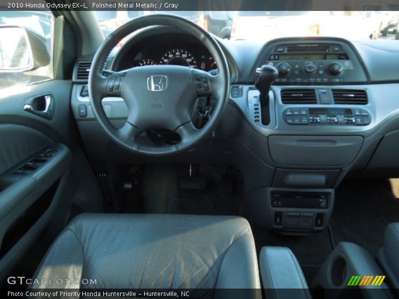 Polished Metal Metallic / Gray 2010 Honda Odyssey EX-L