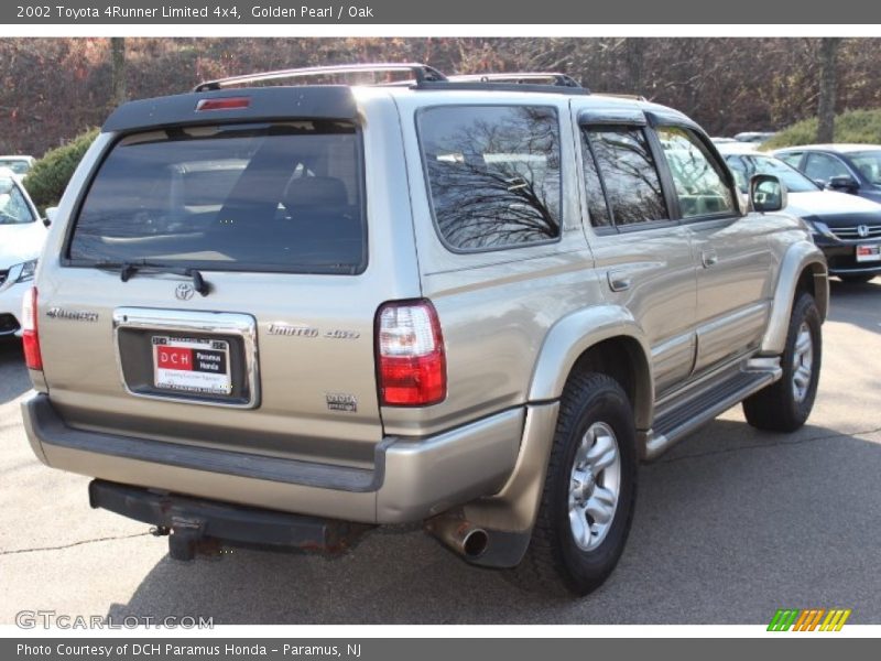 Golden Pearl / Oak 2002 Toyota 4Runner Limited 4x4