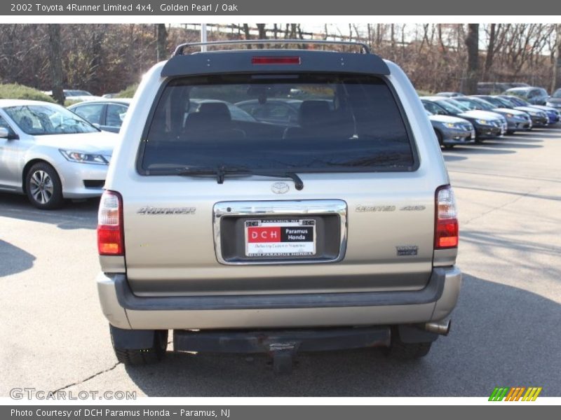 Golden Pearl / Oak 2002 Toyota 4Runner Limited 4x4