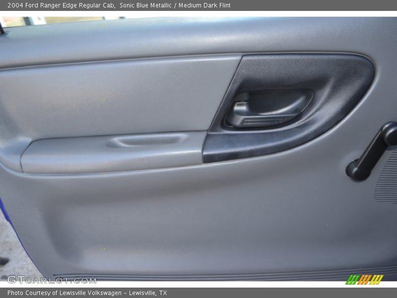 Sonic Blue Metallic / Medium Dark Flint 2004 Ford Ranger Edge Regular Cab