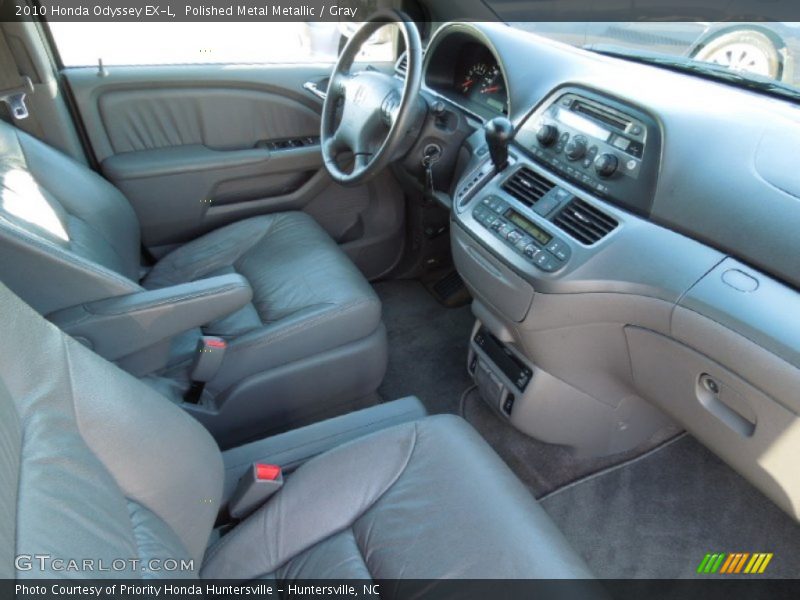Polished Metal Metallic / Gray 2010 Honda Odyssey EX-L