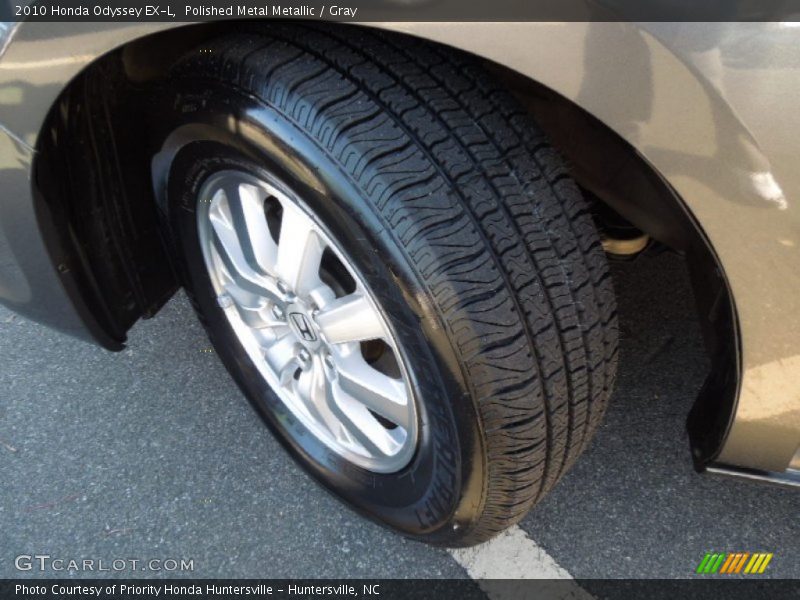 Polished Metal Metallic / Gray 2010 Honda Odyssey EX-L