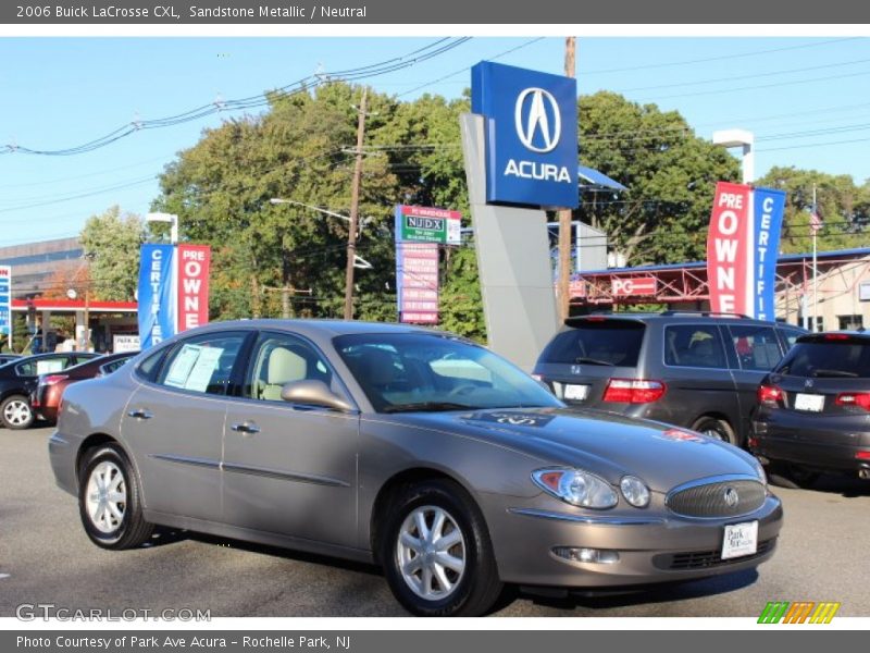 Sandstone Metallic / Neutral 2006 Buick LaCrosse CXL