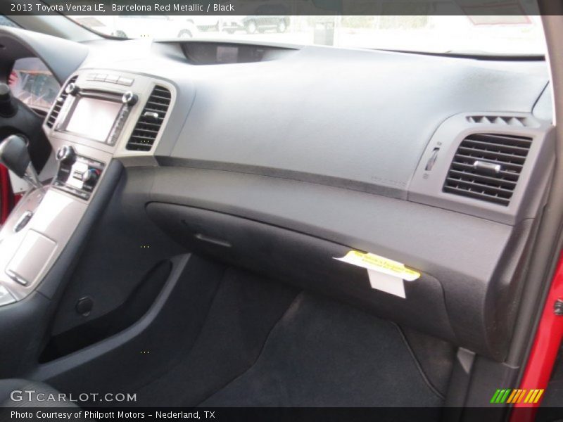 Barcelona Red Metallic / Black 2013 Toyota Venza LE