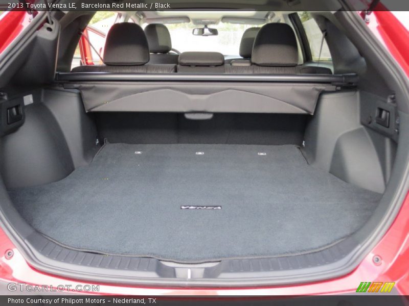  2013 Venza LE Trunk