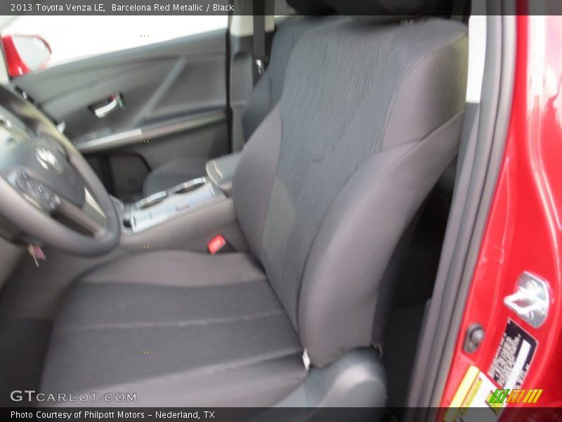 Barcelona Red Metallic / Black 2013 Toyota Venza LE