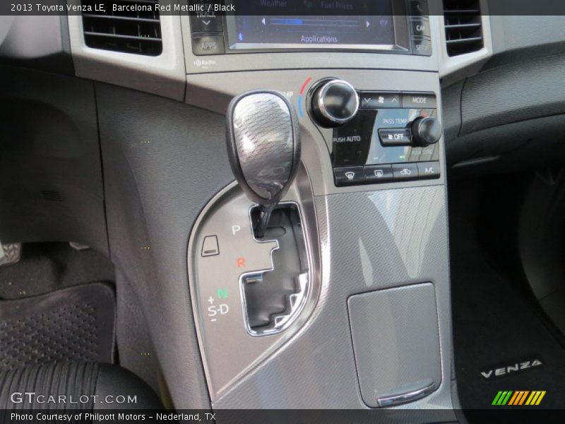  2013 Venza LE 6 Speed ECT-i Automatic Shifter