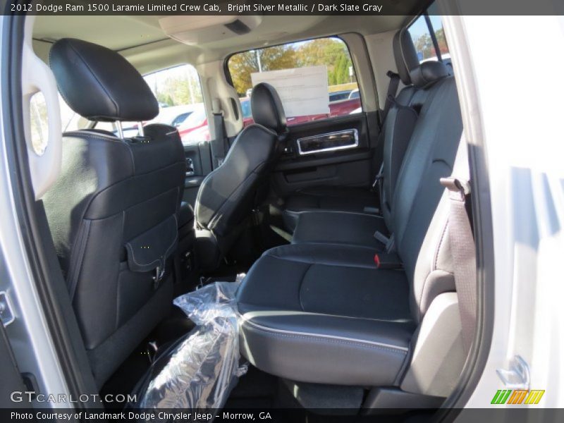 Bright Silver Metallic / Dark Slate Gray 2012 Dodge Ram 1500 Laramie Limited Crew Cab