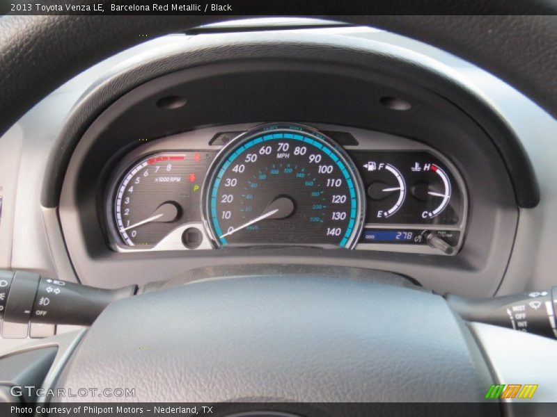  2013 Venza LE LE Gauges