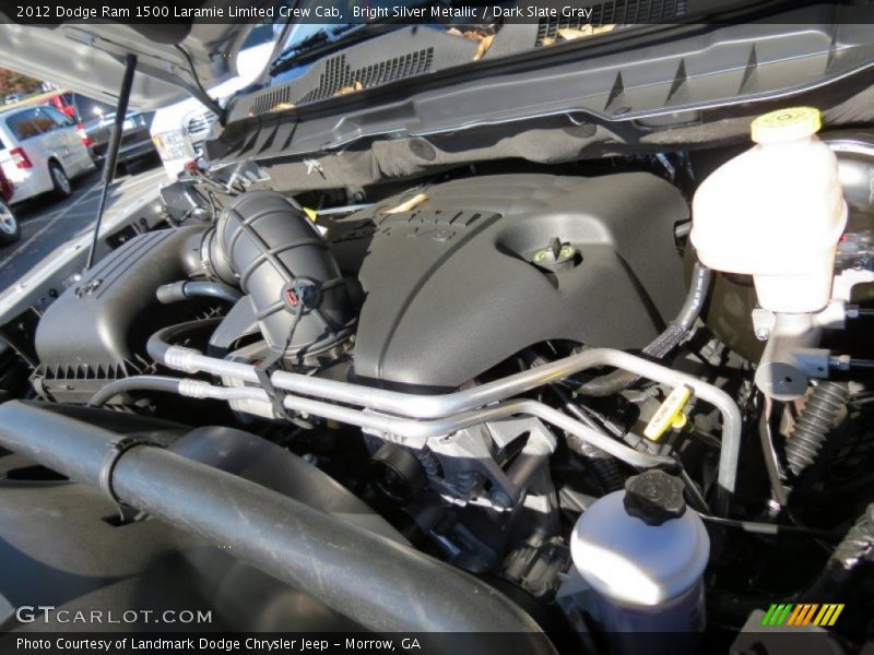 Bright Silver Metallic / Dark Slate Gray 2012 Dodge Ram 1500 Laramie Limited Crew Cab
