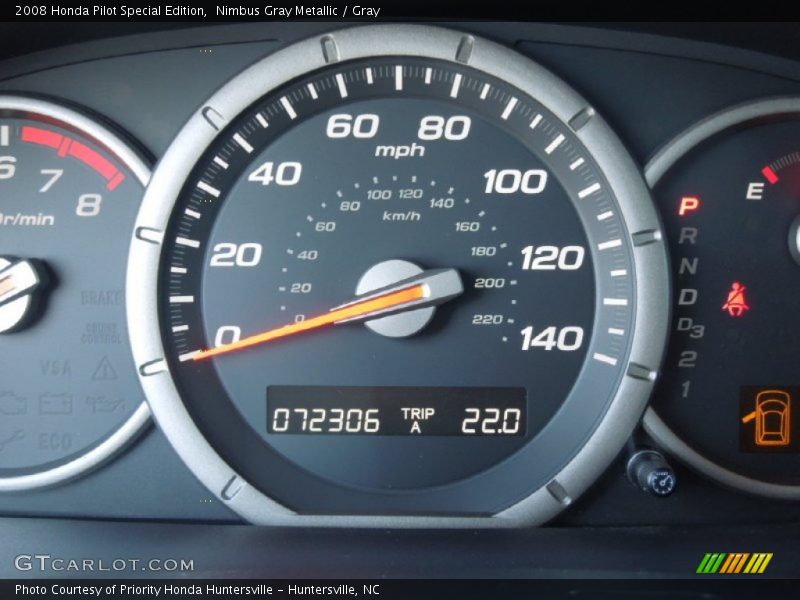 Nimbus Gray Metallic / Gray 2008 Honda Pilot Special Edition