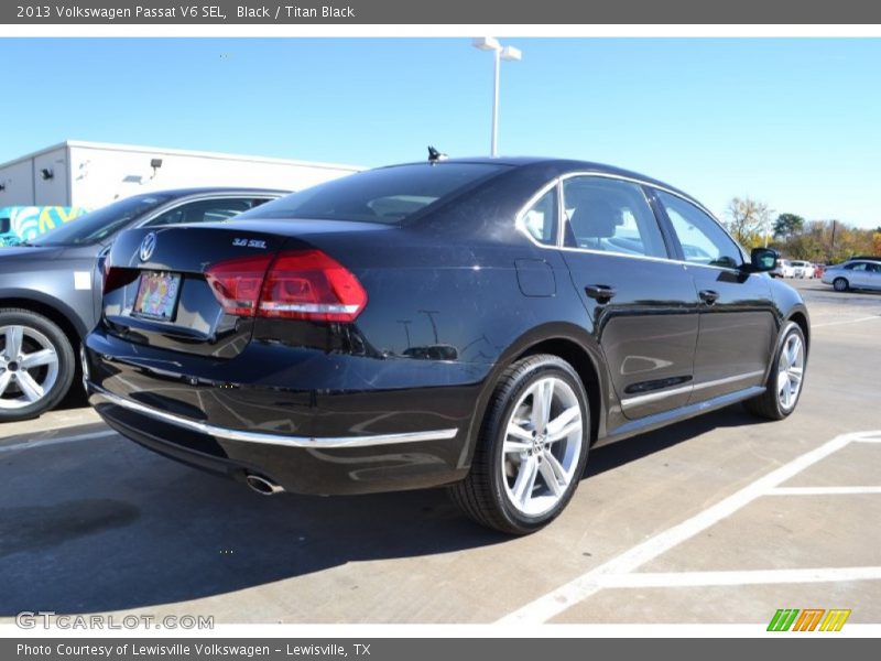Black / Titan Black 2013 Volkswagen Passat V6 SEL