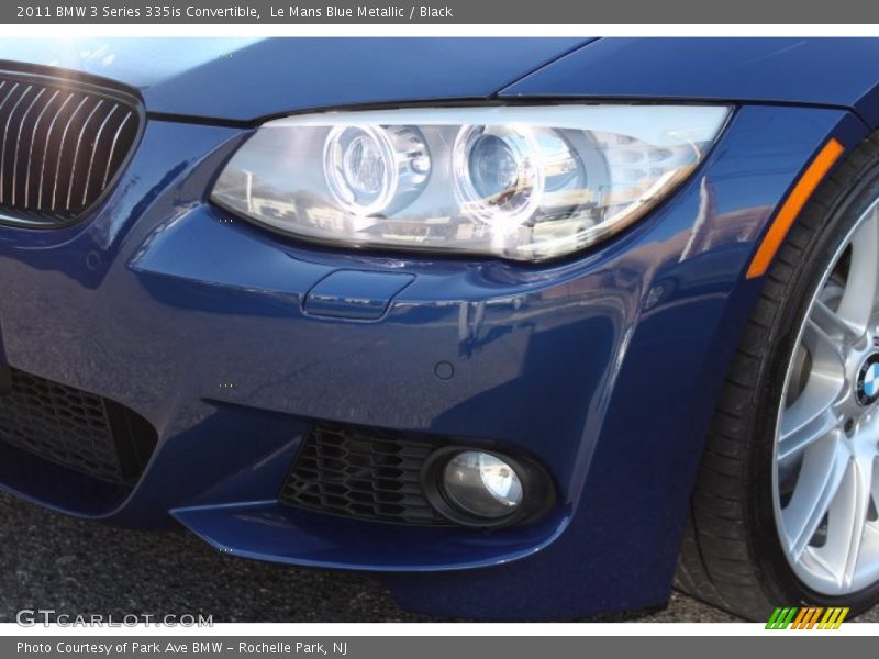 Le Mans Blue Metallic / Black 2011 BMW 3 Series 335is Convertible