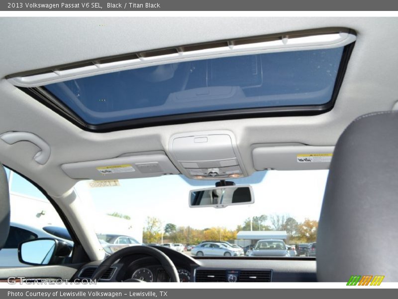 Black / Titan Black 2013 Volkswagen Passat V6 SEL