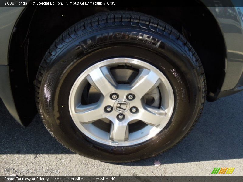 Nimbus Gray Metallic / Gray 2008 Honda Pilot Special Edition