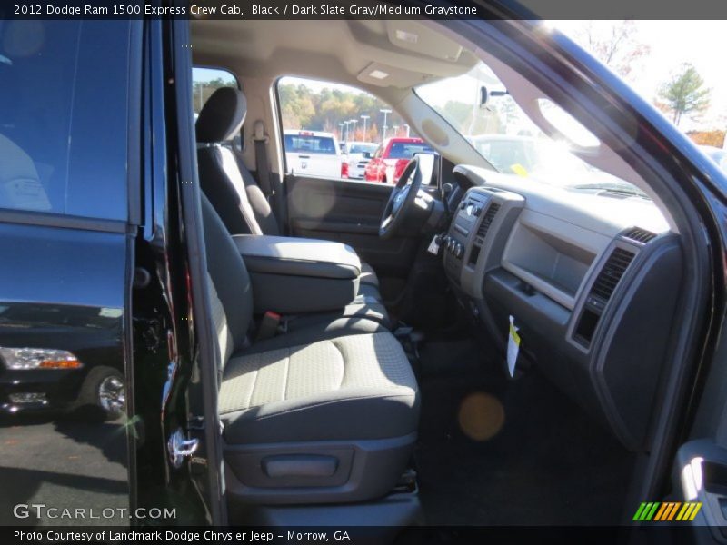 Black / Dark Slate Gray/Medium Graystone 2012 Dodge Ram 1500 Express Crew Cab