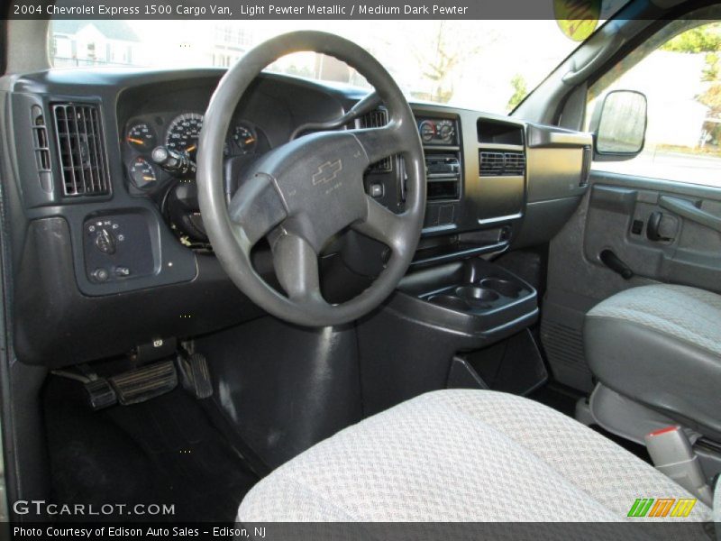 Medium Dark Pewter Interior - 2004 Express 1500 Cargo Van 