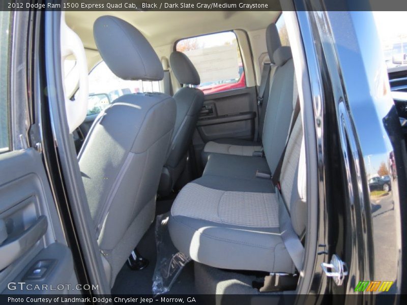Black / Dark Slate Gray/Medium Graystone 2012 Dodge Ram 1500 Express Quad Cab