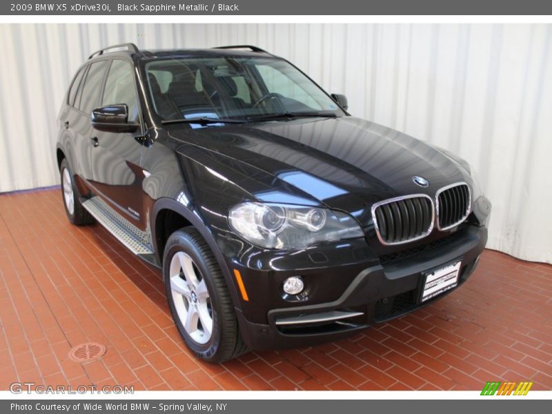 Black Sapphire Metallic / Black 2009 BMW X5 xDrive30i