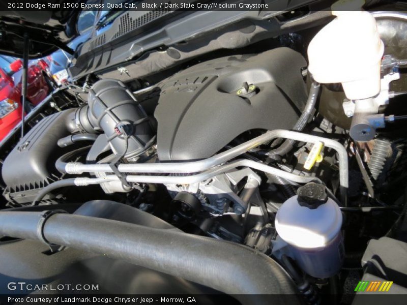 Black / Dark Slate Gray/Medium Graystone 2012 Dodge Ram 1500 Express Quad Cab