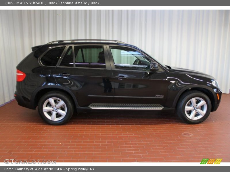 Black Sapphire Metallic / Black 2009 BMW X5 xDrive30i