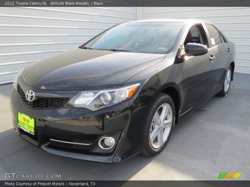Attitude Black Metallic / Black 2012 Toyota Camry SE