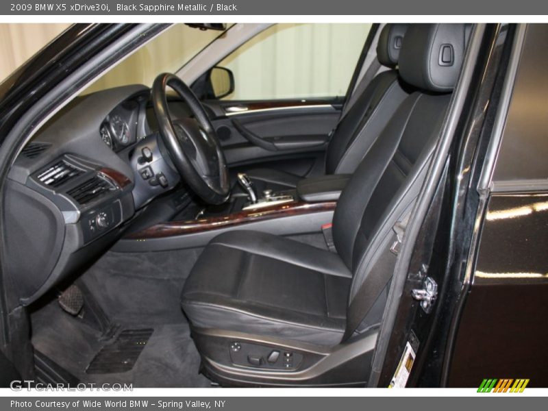 Black Sapphire Metallic / Black 2009 BMW X5 xDrive30i