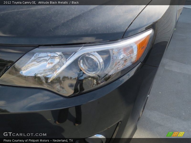 Attitude Black Metallic / Black 2012 Toyota Camry SE