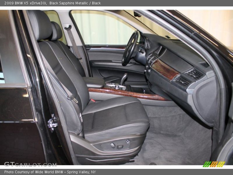 Black Sapphire Metallic / Black 2009 BMW X5 xDrive30i