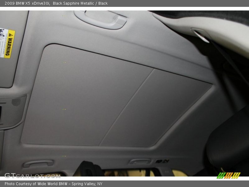 Black Sapphire Metallic / Black 2009 BMW X5 xDrive30i