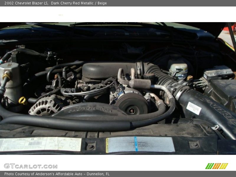  2002 Blazer LS Engine - 4.3 Liter OHV 12-Valve V6