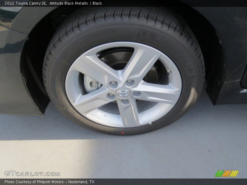 Attitude Black Metallic / Black 2012 Toyota Camry SE