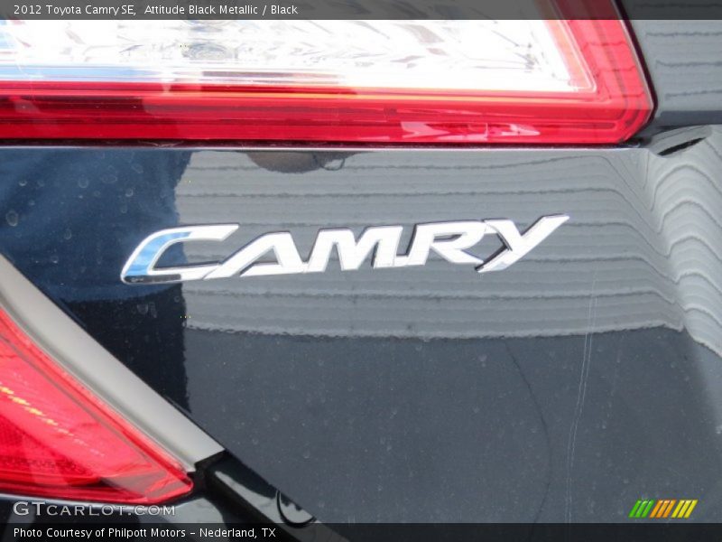 Attitude Black Metallic / Black 2012 Toyota Camry SE