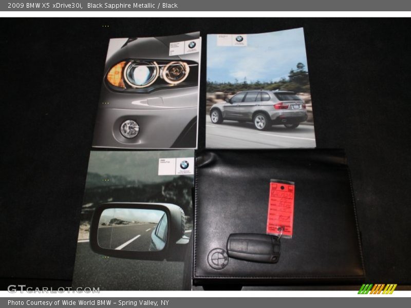 Black Sapphire Metallic / Black 2009 BMW X5 xDrive30i