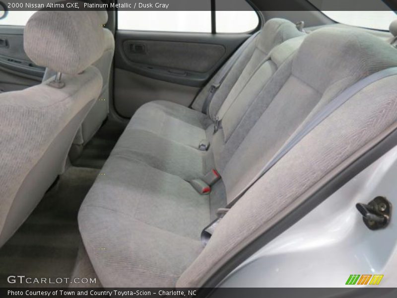 Rear Seat of 2000 Altima GXE